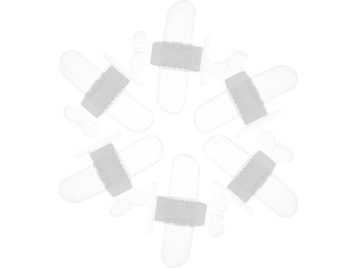 Merryhapy Conjunto De 6-travas Segurança Para Janelas Deslizantes Com Limitador Ajustável, Design Aeronáutico