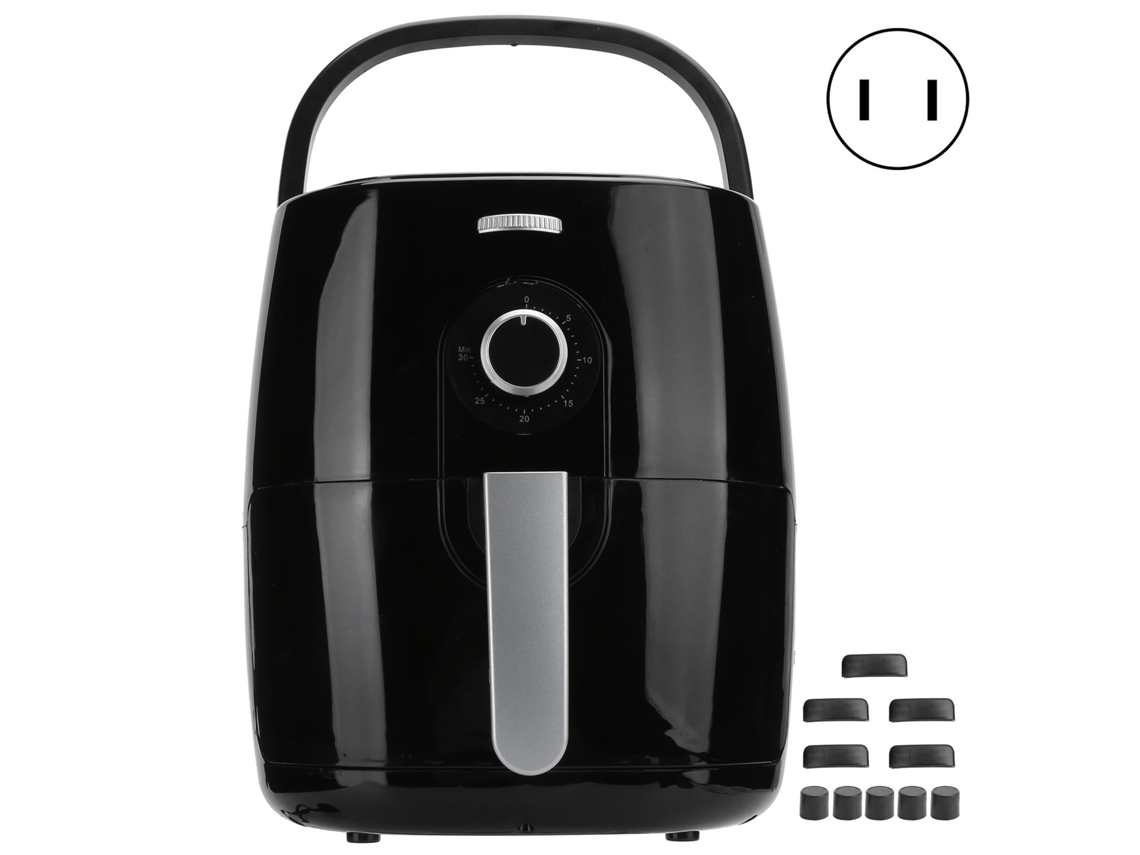 Fritadeira De Ar Mecânica Laxiscreed 5l Com Controle De Temperatura E Tempo, 110v Para Estados Unidos
