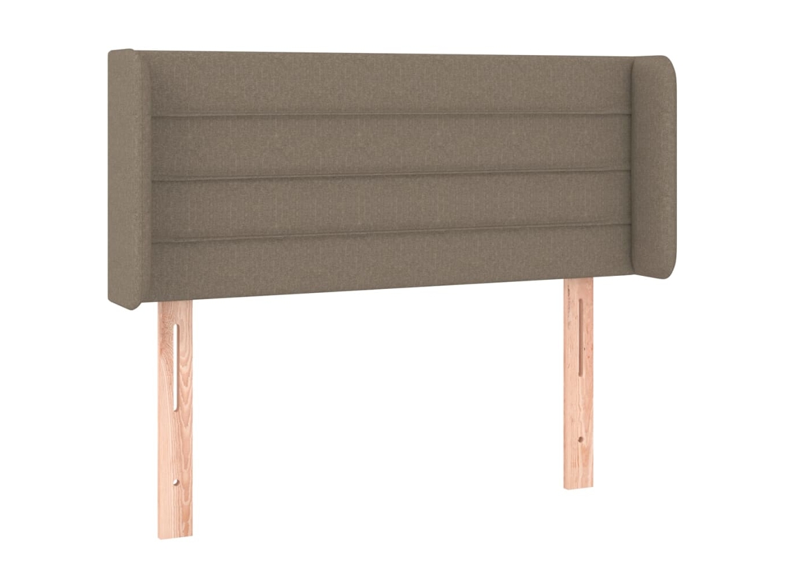 Headboard, Headboards Vidaxl Cinzento-acastanhado Tecido (93 X 16 X 78/88 Cm)