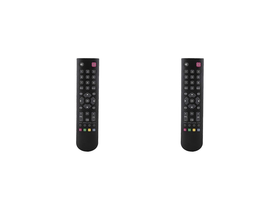 2 Controles Remotos De Substituição Para Controle Remoto Universal Tcl Rc3000e01 Rc3000e02 08-rc3000e-rm201aa Tlc-925 Rc200_glo