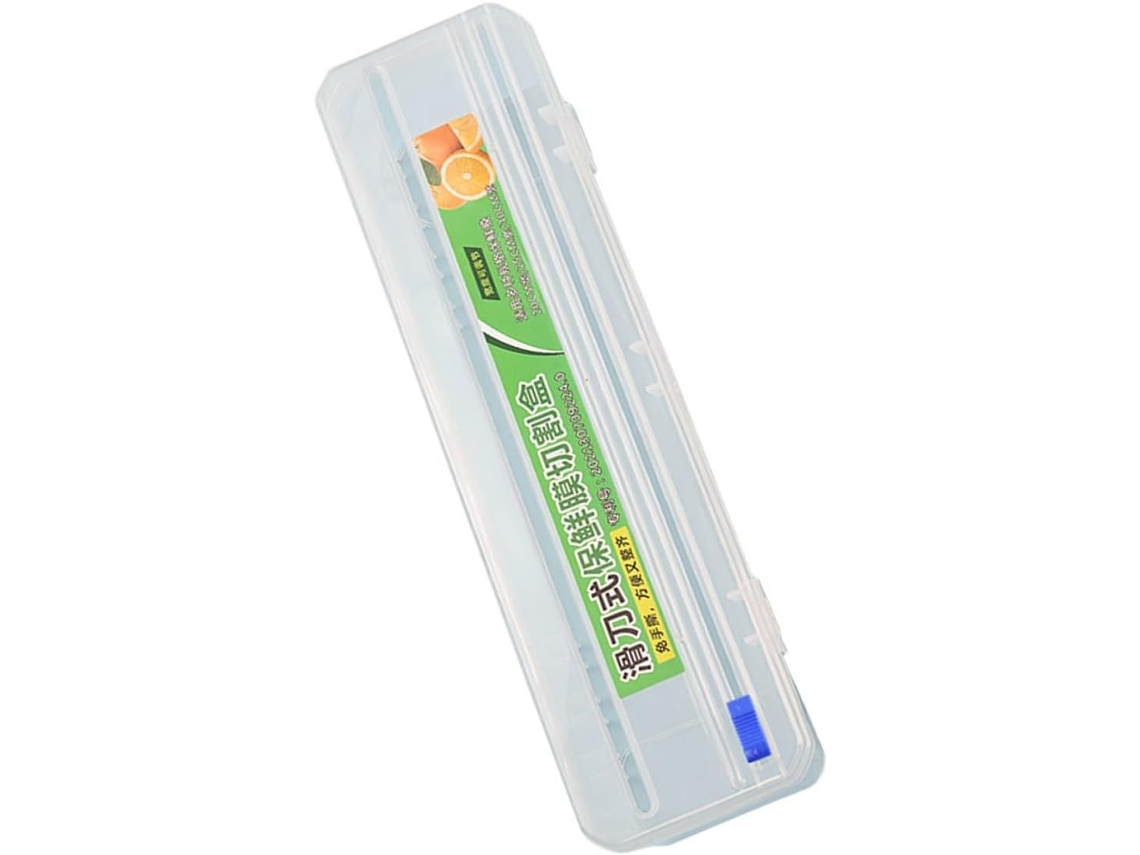 Dispensador Deslizante De Filme Plástico Para Casa, Cortador Multifuncional De Filme Plástico, Suporte Resistente Para