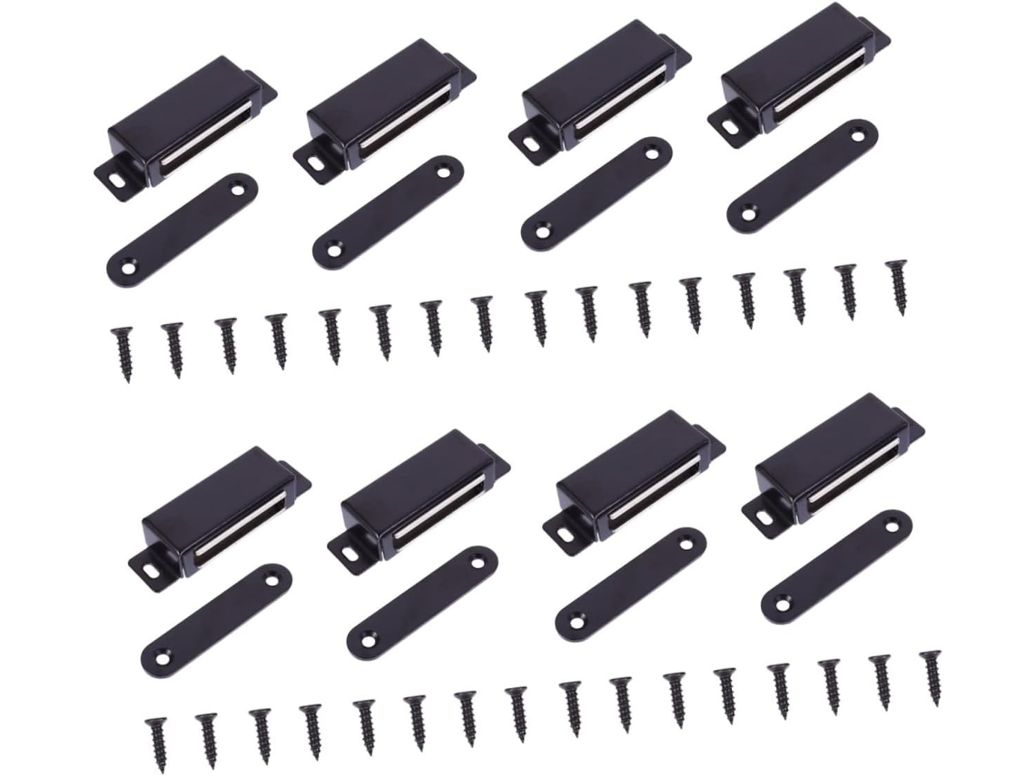 Conjunto de 4 Fechos de Aço, Resistente | S/MARCA