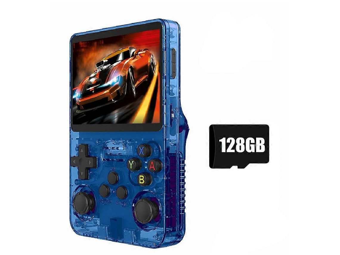 Console portátil com tela de 3,5 polegadas, branco GOKOCO