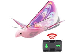 Bj-drone Pássaro Eletrônico Voador de Brinquedo com Controle Remoto, Leve, Durável e Luminoso, Simulação de Pássaro para Crianças