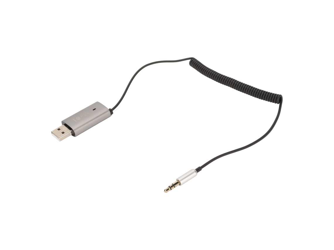 Adaptador Bluetooth Mali 5.1 para carro e casa com conector Usb e jack 3.5mm