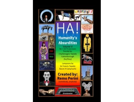 Livro HA! de Remo Perini (Inglês)