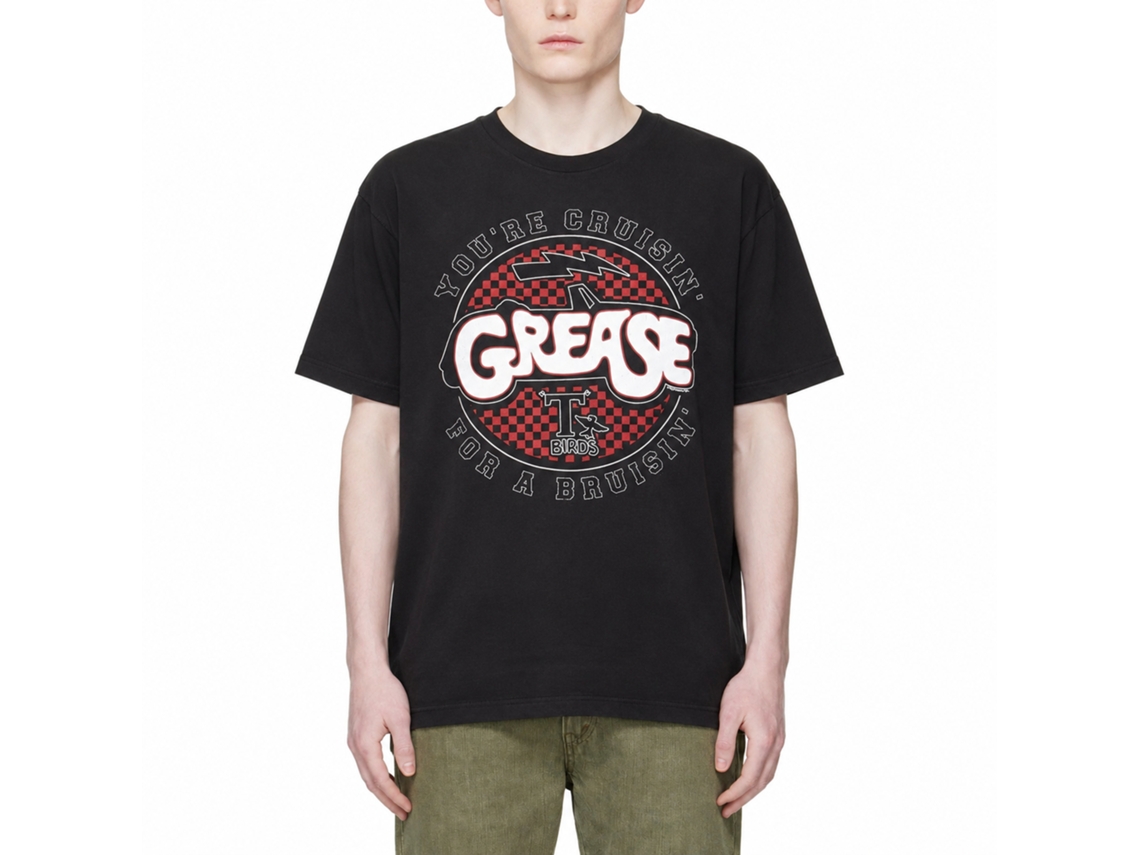 Rockinstone Grease Cruisin Black T-shirt Size:l