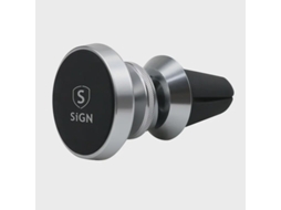Suporte Magnético Para Celular Para Carro - Prata