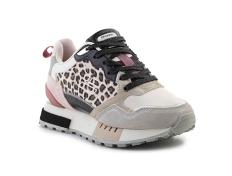 Sapatos de Mulher D.FRANKLIN Vibla Zig Flag Pele Bege (37)