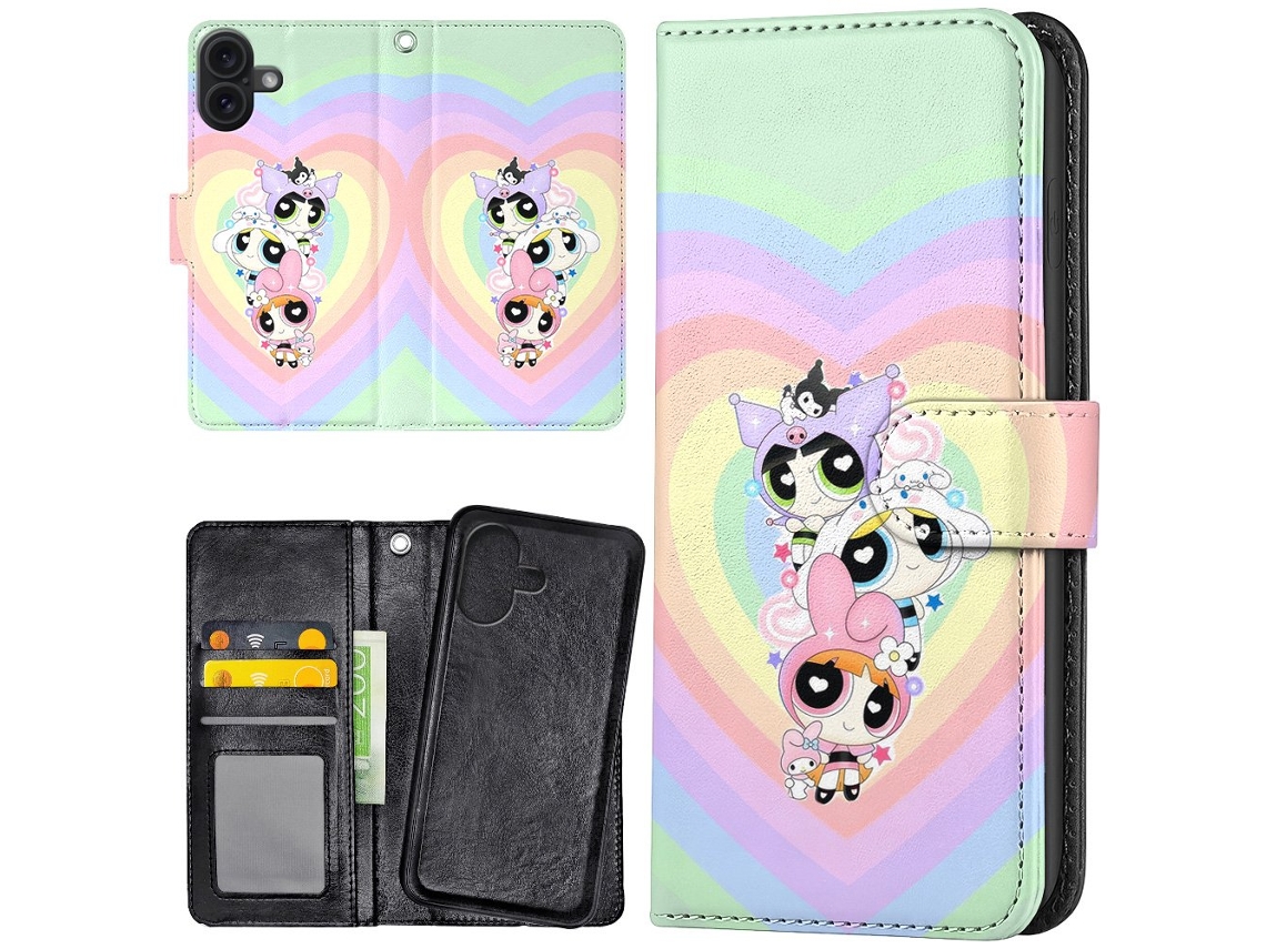Capa Carteira Para Iphone 17/capa Inspirada Nas Meninas Superpoderosas