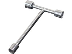 Chave Allen De 3 Vias Com Cabo Em T E 8-19mm, Três Aço Para Móveis