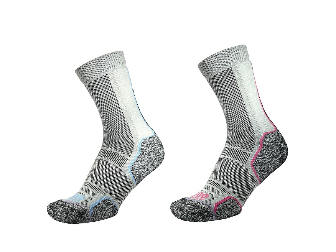 Meias De Caminhada Femininas 1000 Mile Meias De Trekking Recicladas Conjunto De 2