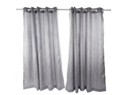 Laxiscreed Cortinas De Fio Slub 90"x90" Forradas, Design Elegante E Alta Qualidade