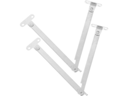 Conjunto De 2 Aço Para Porta Dobrável Com Tirante Suporte Da Tampa,