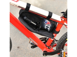 Kit De Reparo De Bike Com Bomba De Ar Ferramentas Multifuncionais Parches Para Pneu Sacola Portátil Bicicleta