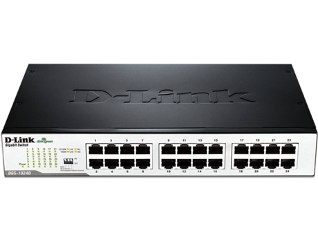 Switch  NSWSSO0115 24 p 10 / 100 / 1000 Mbps Preto