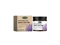 Creme Corporal Calmante Com Óleo De Magnésio E Lavanda