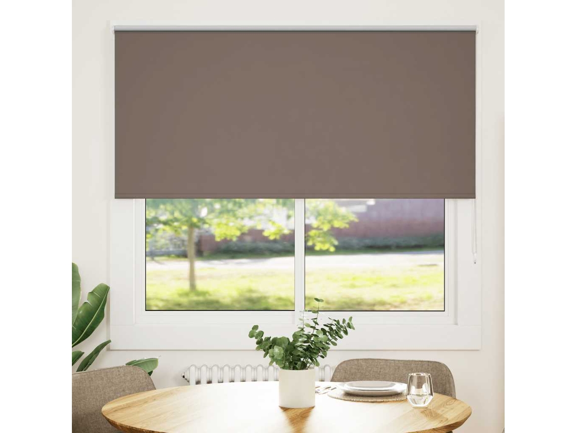 Vidaxl Persiana De Enrolar 165x130 Cm Largura Tecido 161,6cm Poliéster