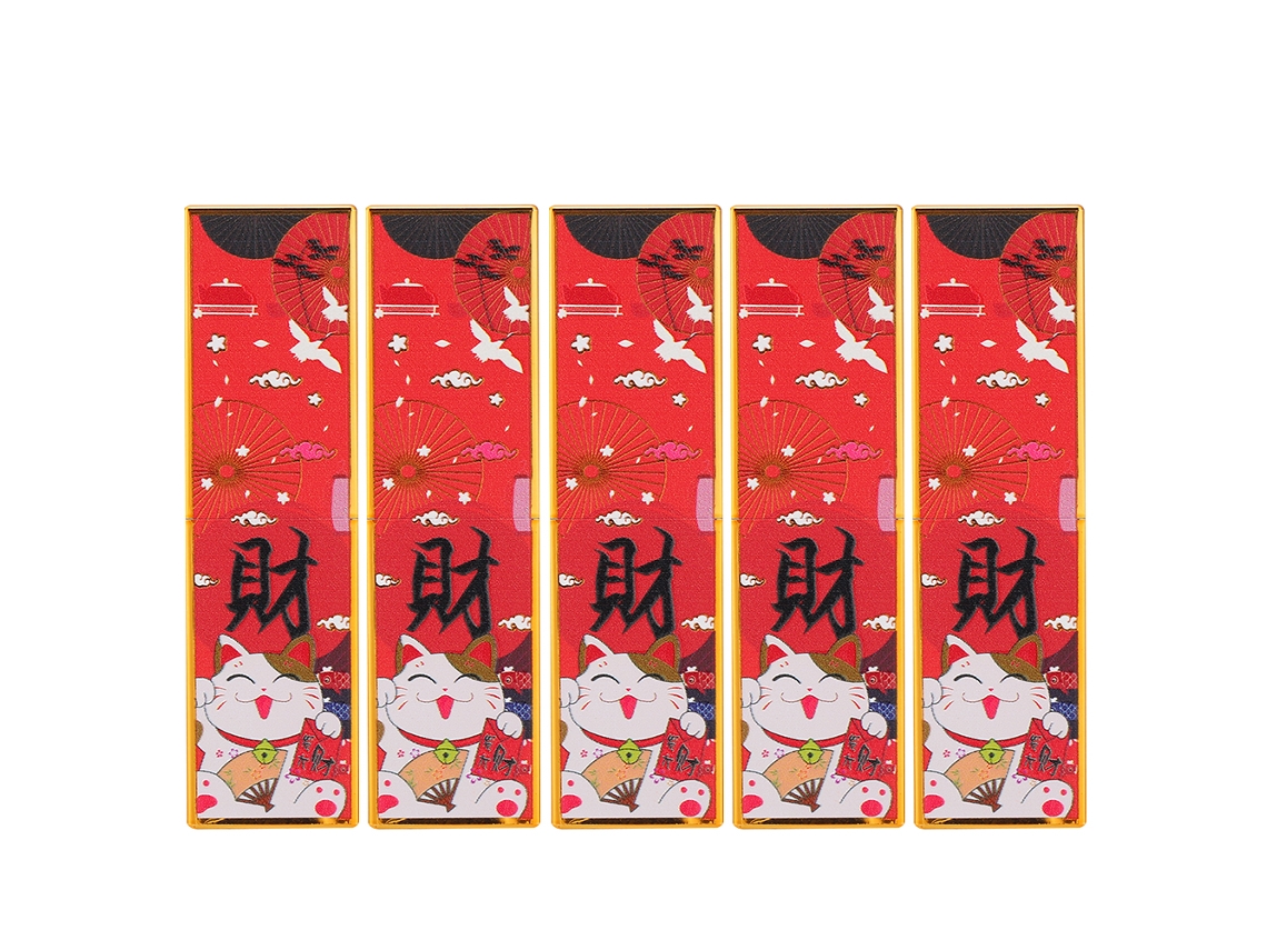 5pcs Tubo De Batom Vazio Com Fecho Magnético Para Diy Maquiagem
