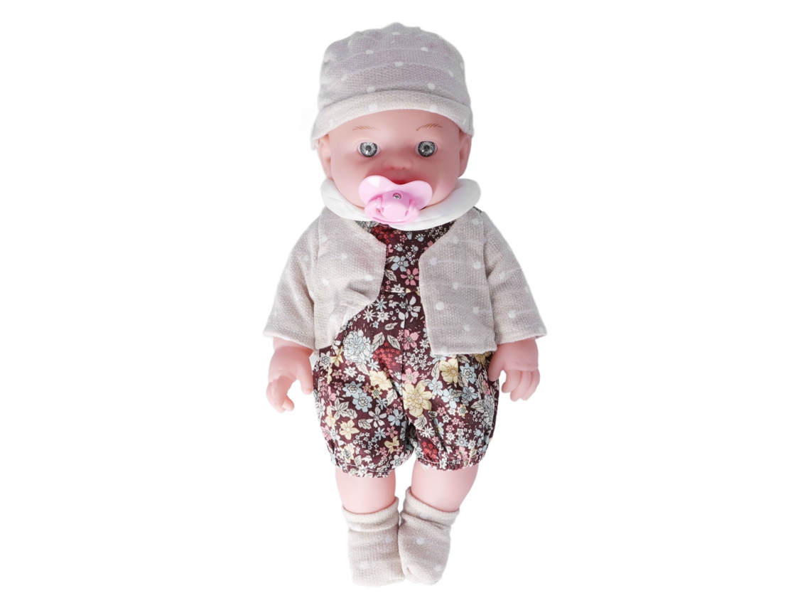 Muñeca Reborn Realista De 12 Polegadas, Cuerpo Suave Blanco, Niña Lavable, Brinquedo De Moda, Presente De Aniversário Q12g-001c-026 Marrom