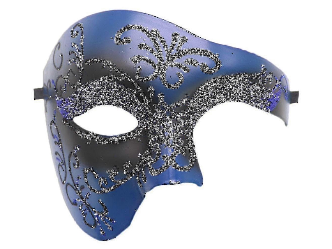 Máscara De Baile De Máscaras Vintage Do Fantasma Da Ópera, Fantasia De Meio Rosto Com Um Olho Só Olysi Shop