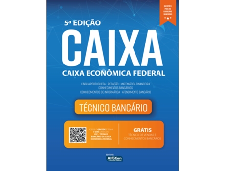 Livro Caixa Econômica Federal - Cef Técnico Bancário de Equipe Alfacon (Português)