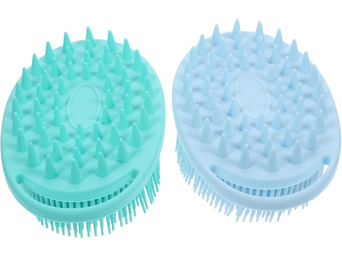 Lurelia Kit De 2 Escovas De Silicone Para Banho De Cuidado Corporal, Massagem Suave, Rotina Spa