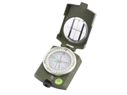 Bússola Militar Outdoor Luminosa À Prova D'água Verde