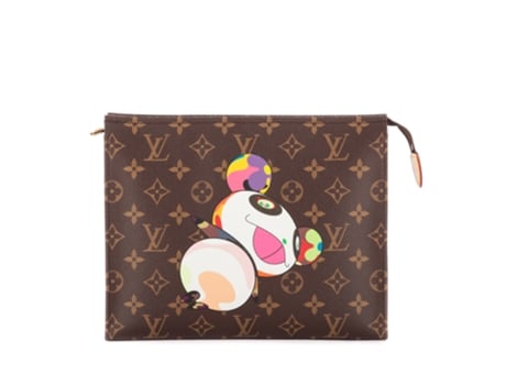 Bolsa De Mulher Louis Vuitton Brown Year Anniversary Collection Takashi Murakami Trio Toiletry Pouches Castanho (tamanho Único)