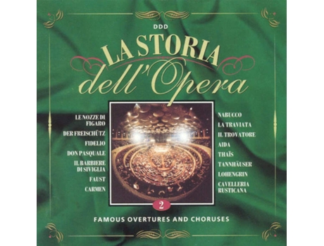 Cd La Storia Dellopera Vol 2 Famous Overtures And Choruses Smp
