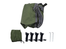 Cobertura de Vela para Camping Resistente À Chuva e Sol 10.5x8.2ft com Acessórios Conjunto de 1 Conjunto S/MARCA