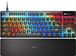 Teclado STEELSERIES Apex Pro TKL Gen 3 (Mecânico - Inglês -  RGB - Preto)