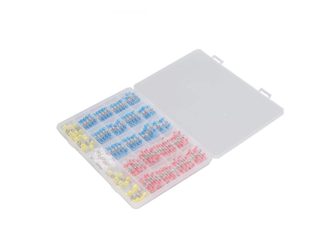 Kit De Conectores De Fio Com Encolhimento Térmico: 420 Peças, Translúcido E À Prova D'água
