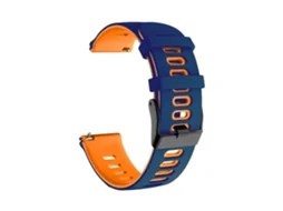 Bracelete Pioneer para Garmin Venu 2 Plus Azul e Laranja