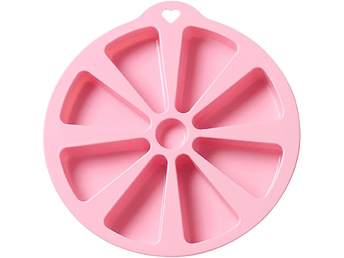 Moldes De Silicone Triangulares Com 8 Cavidades