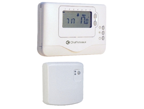 Termostato de Ambiente Programable Sin Cable Por Contacto Seco Easy Control R Chaffoteaux Compatible Con Todas Las Calderas