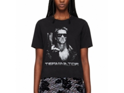 Rockinstone Terminator Terminate Black Adult T-shirt Size:s