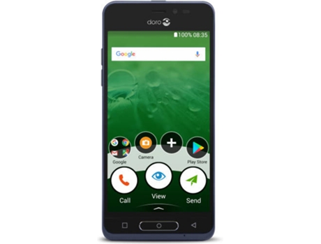 Smartphone DORO 8035 (5'' - 2 GB - 16 GB - Azul)