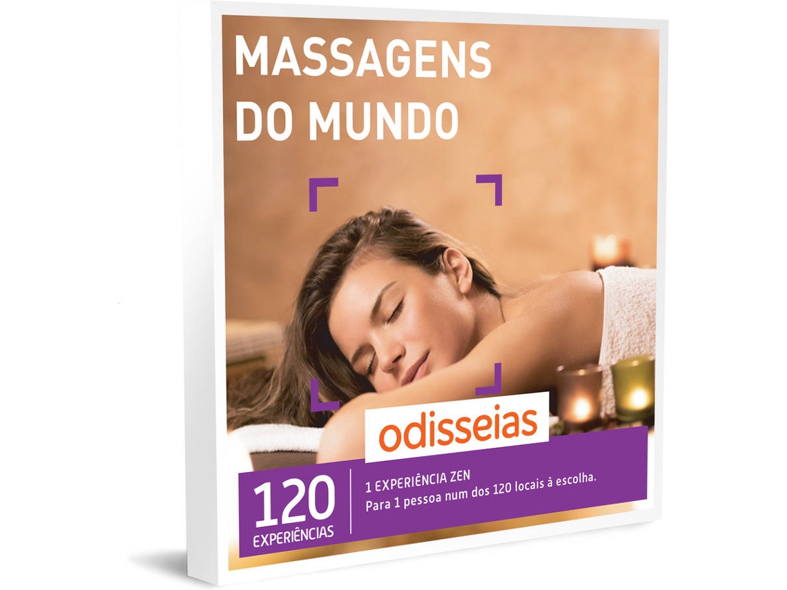Pack ODISSEIAS Massagens do Mundo