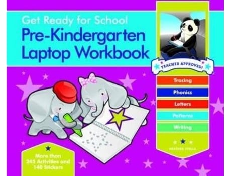 Livro Get Ready For School Pre-Kindergarten Laptop Workbook de Heather Stella (Inglês)