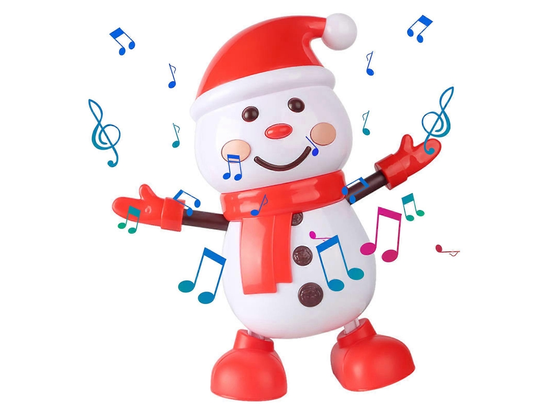 2024 Novo Brinquedo Musical De Dança Boneco De Neve Elétrico Dançante Decoração De Natal Brinquedos De Presente Para Crianças Olysi Shop