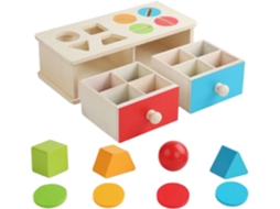 Jogo De Classificação Cores Brinquedo Educativo Para Desenvolvimento Da Coordenação Motora Fina
