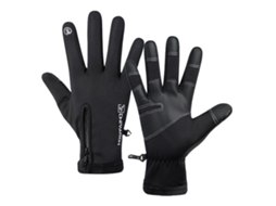 Par De Luvas Térmicas Impermeáveis ​​para Inverno, À Prova De Vento, Com Tela Sensível Ao Toque, Para Homens E Mulheres, Com Zíp Aquaforge