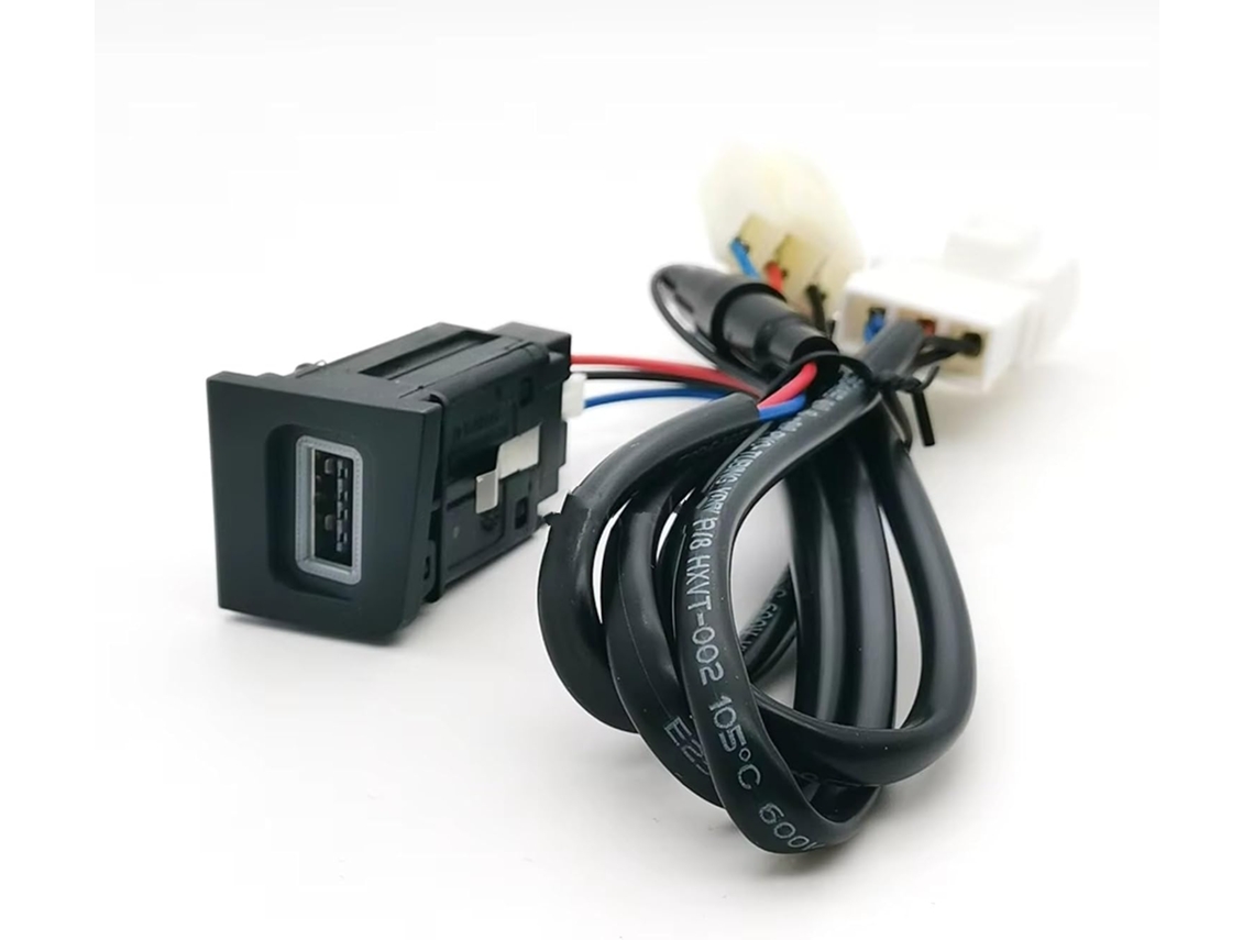 Conector De Interface Usb Aux Para Carro Vw Cc 2011-2012, 1 Unidade, Conector Usb Qc30 De Alta Velocidade 12v 24v