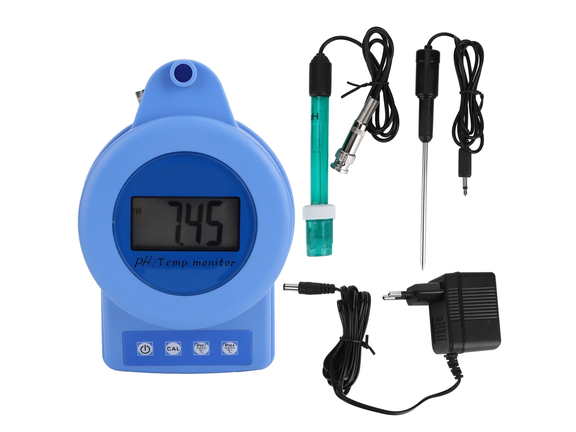 Detector De Qualidade Da Água On Line Ph E Temperatura Dc6v Mini