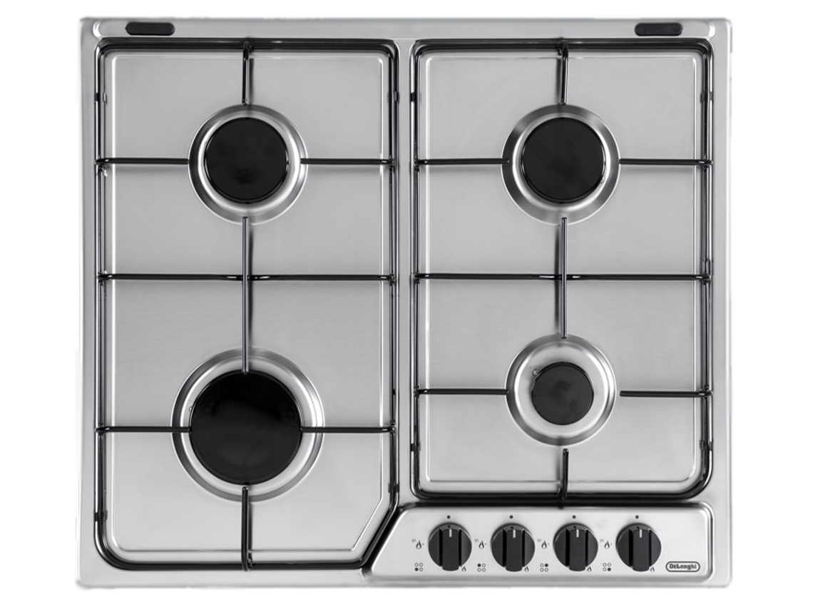 Placa de Gás DE'LONGHI YAF46 ASV (58 cm - Inox)