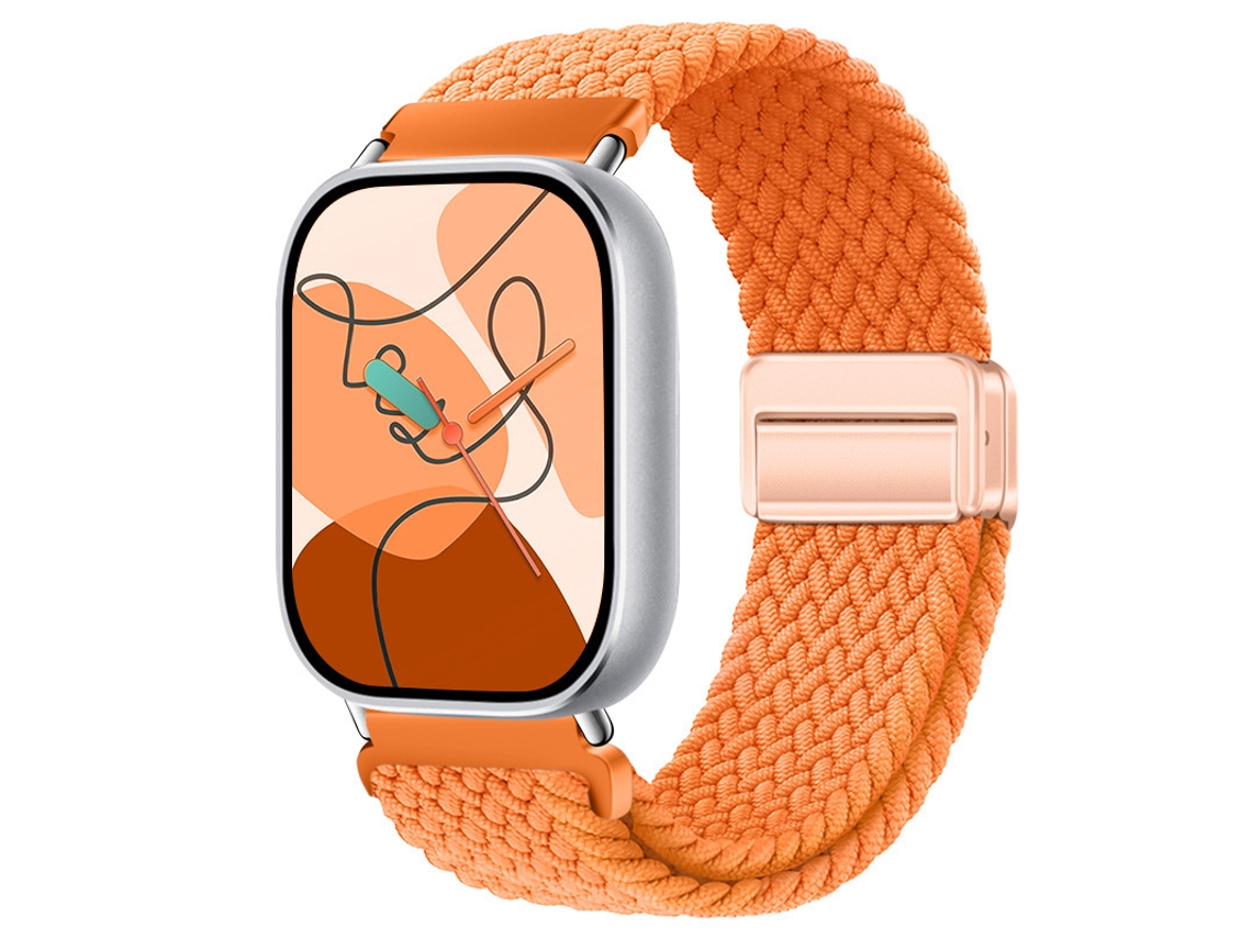 Pulseira de nylon com fecho magnético para Xiaomi Mi Band 10 Pro, Huawei Fit3, 4, 5, Fit4 Pro, Fit5 e Redmi Watch 6.