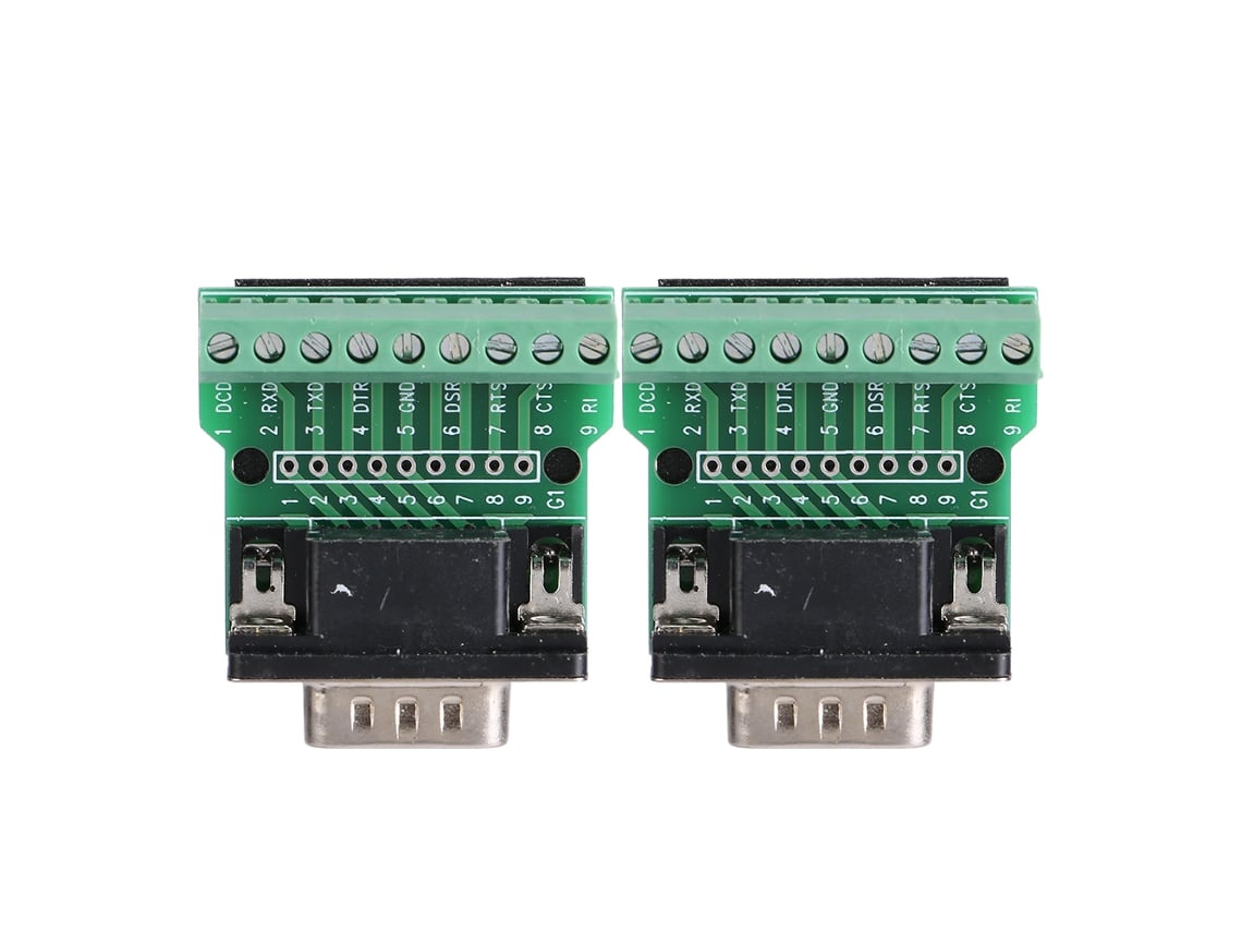 Conector Adaptador Db9 9pin Terminal Macho (2un)