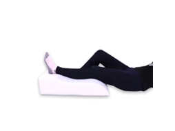 Almofada De Encosto Azul Com Função Massagem E Altura Ajustável Branca