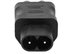 Aetheria 5pcs Adaptador Iec320 C8 para Iec320 C5 Conversor de Energia 10a 2500w para Pdu Pc